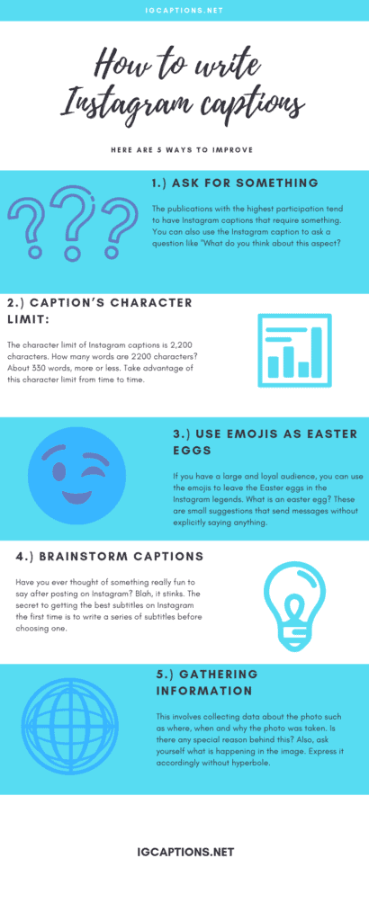 HOW TO CHOOSE THE BEST INSTAGRAM CAPTIONS