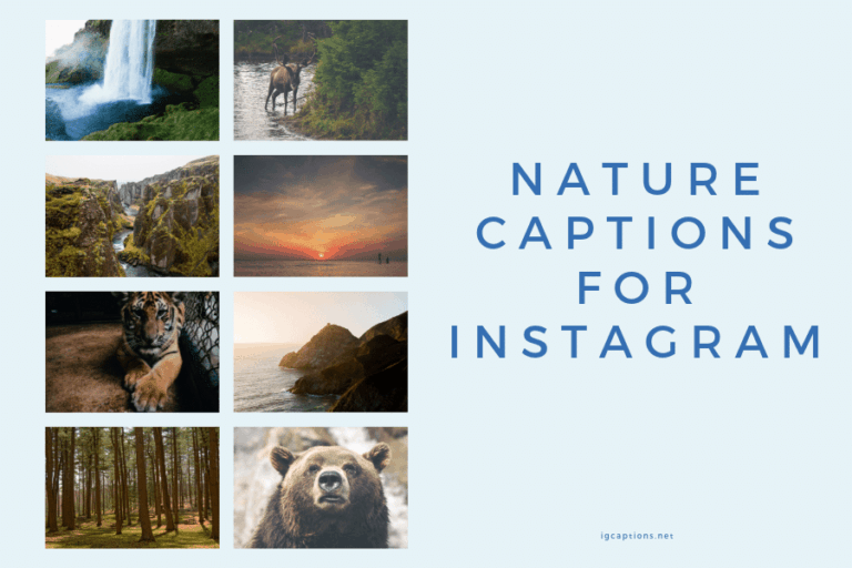 Nature Captions for Instagram