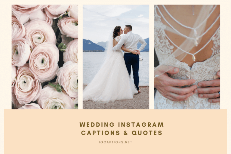 Wedding Instagram Captions