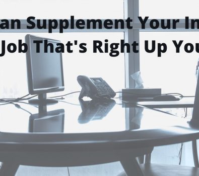 Supplement Your Income With A Job That's Right Up Your Alley
